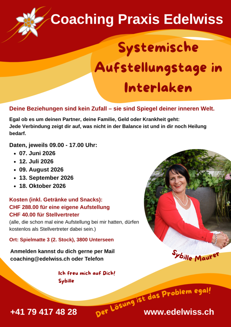 Systemische Aufstellungen in Interlaken
